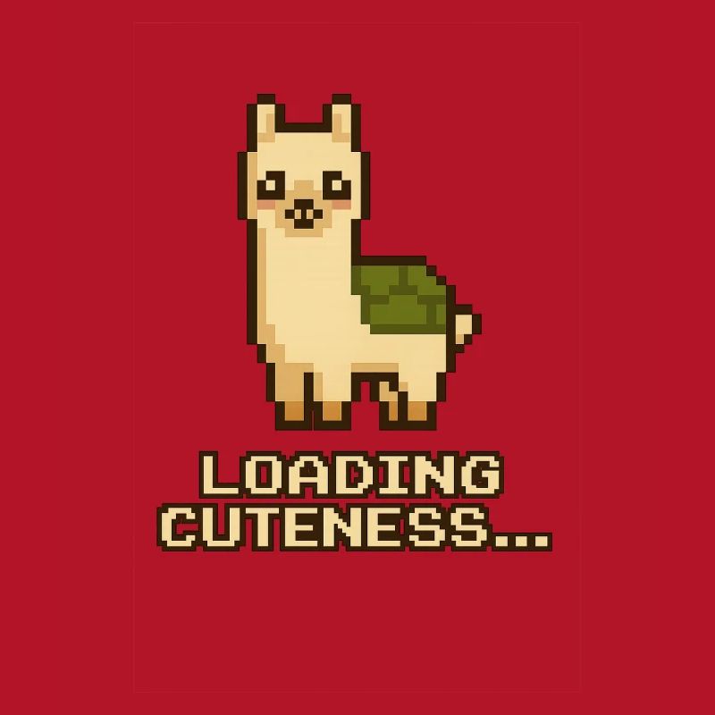 Pixel Llama: Loading Cuteness