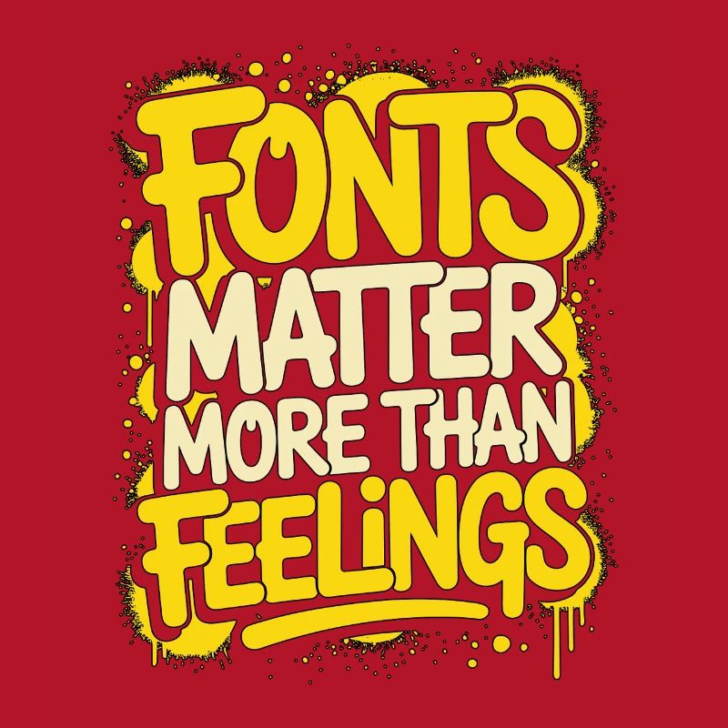 Les polices de designer d’impression comptent plus Graphiste
