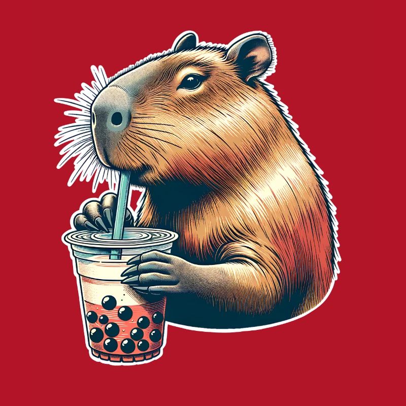 Capybara Bubble Tea