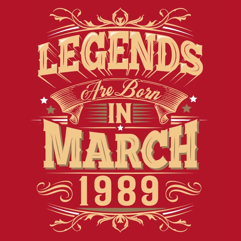 März 1989 Geburtstag Legende