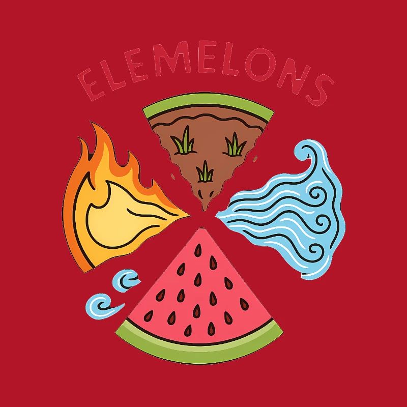 Elemelons Conception élémentaire de pastèque