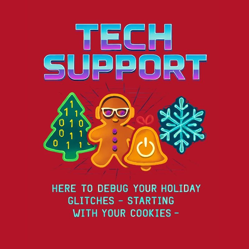 Funny Technical Support Debug Christmas