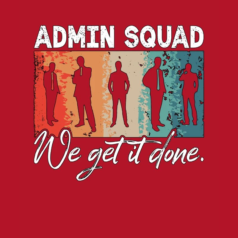Admin Assistant Admin Squad We Get Retro Secretary