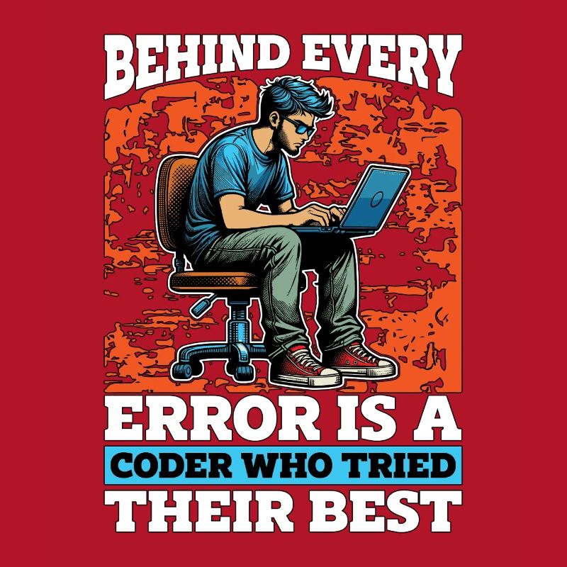 Coder Behind Every Error Is A Coder Web Developer