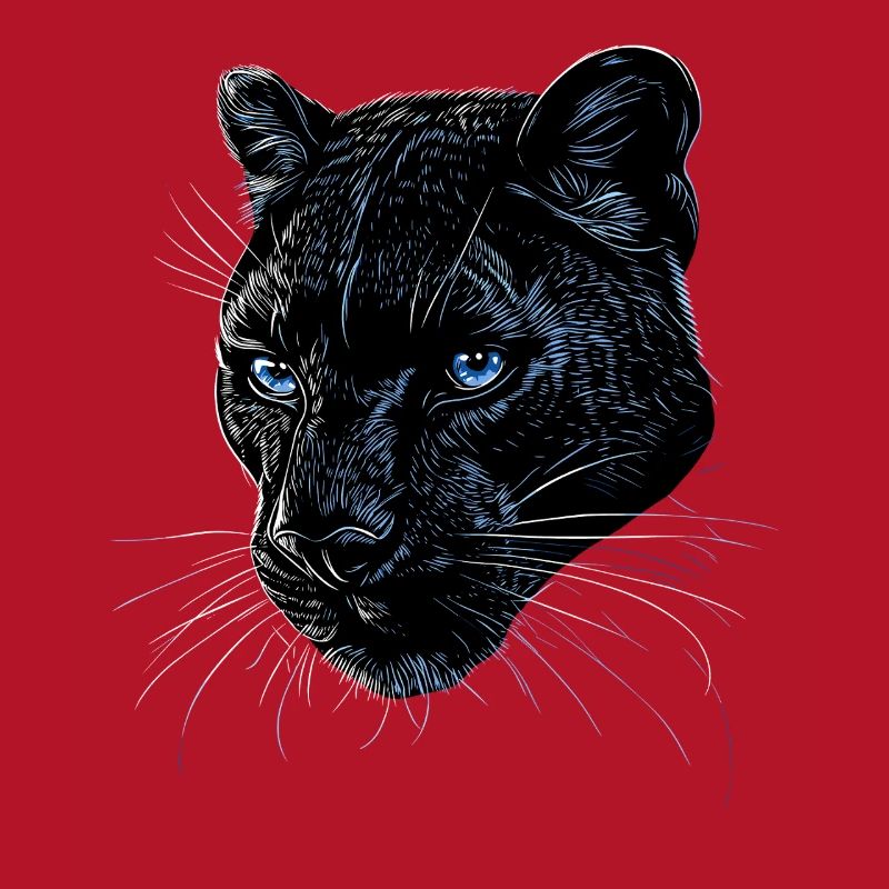 Panthère Léopard Grand Chat Mignon Gros Chat Panter