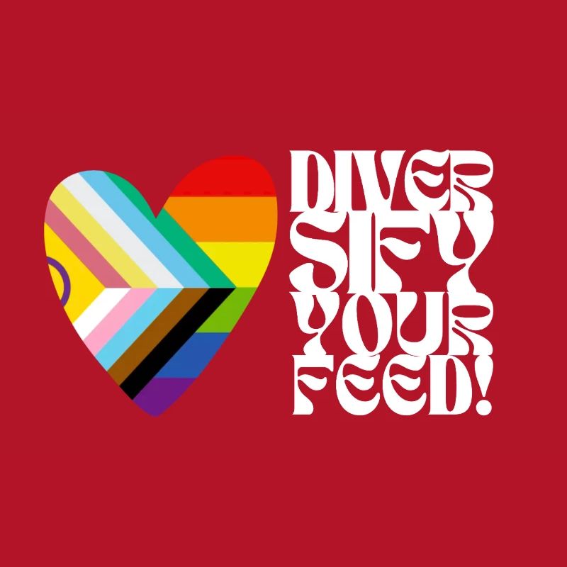 🌈♿ Diversify Your Feed–Progress Pride&Disability