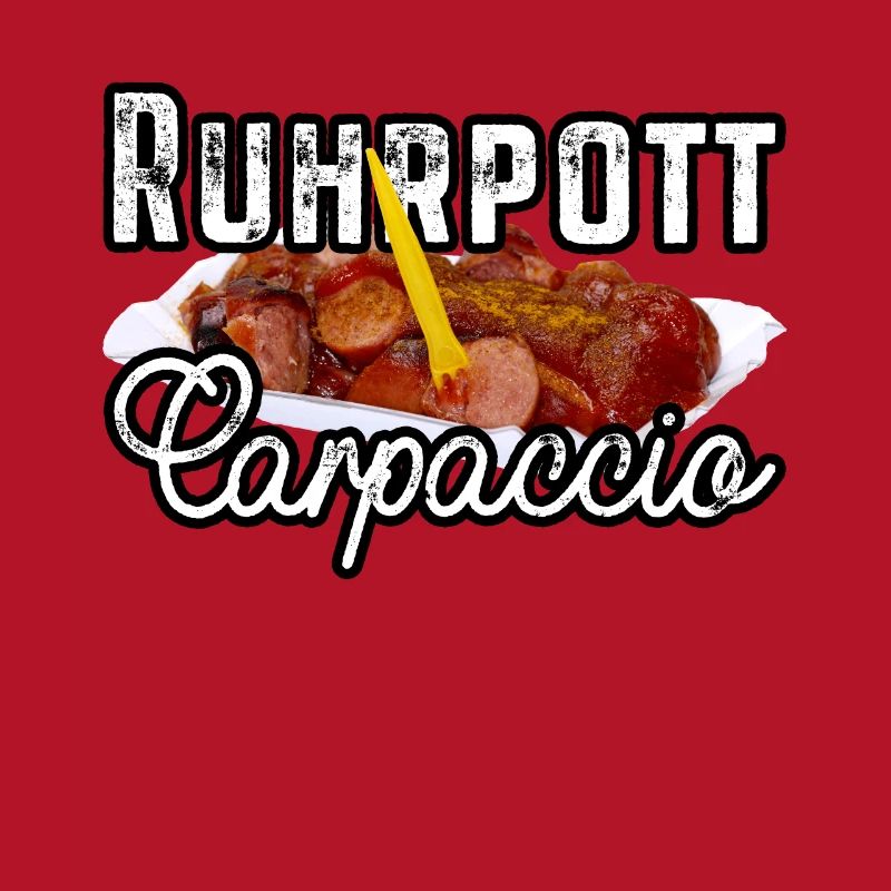 Currywurst Ruhrpott Carpaccio Bratwurst Geschenk