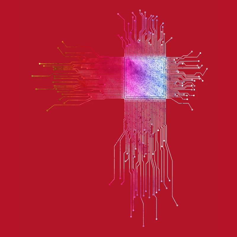 Programmierer CPU Motiv