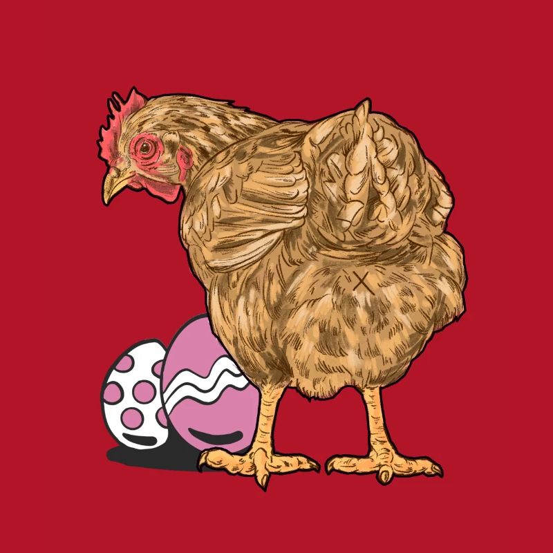 Chicken, Poultry, Poultry, Eggs, Egg, Easter, Easter Egg