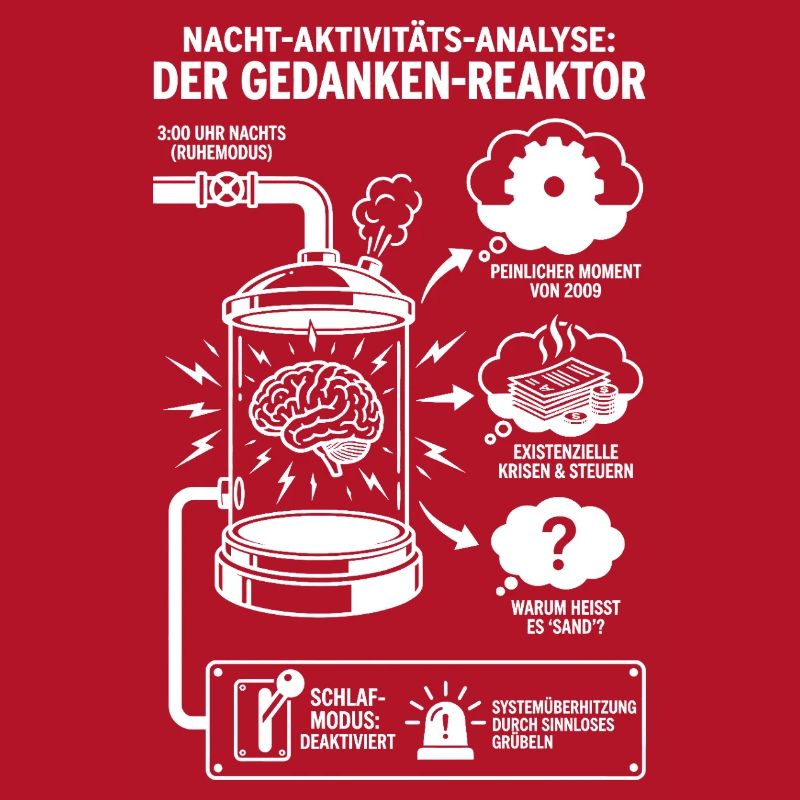 Thought Reactor Funny Night Analysis Graphic