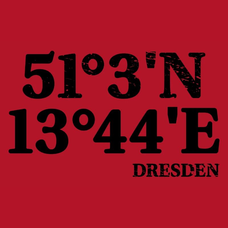 Dresden Souvenir Coordinates