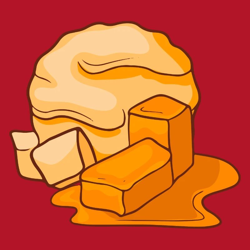 Karamell Eis Speiseeis Eiskrem Eiscreme Kugeleis