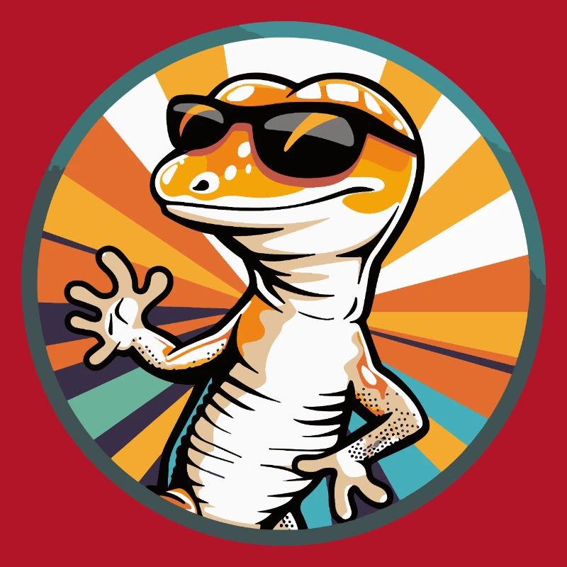 Echse Comic Cool