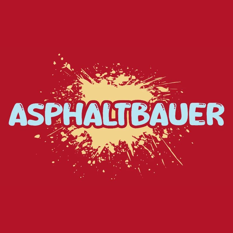Constructeur d’asphalte comme métier