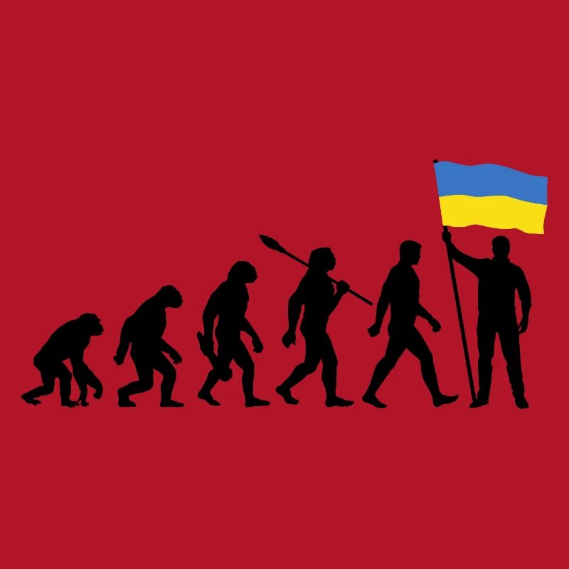 Ukraine - Evolution - Drapeau - Nation