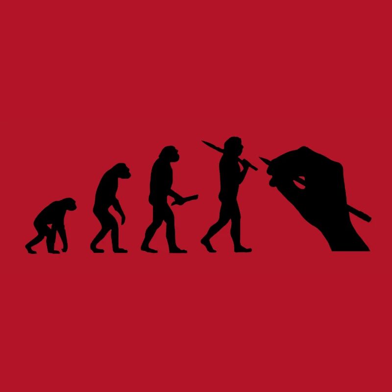 Evolution Entwicklung Fortschritt Mensch Künstler