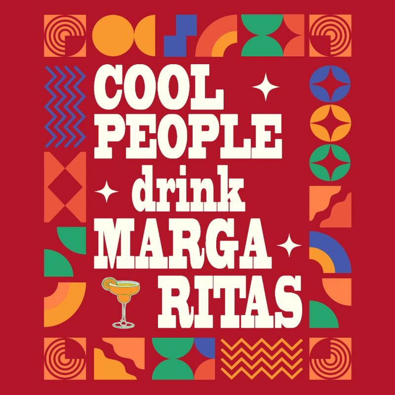 Les gens cool boivent des Margaritas