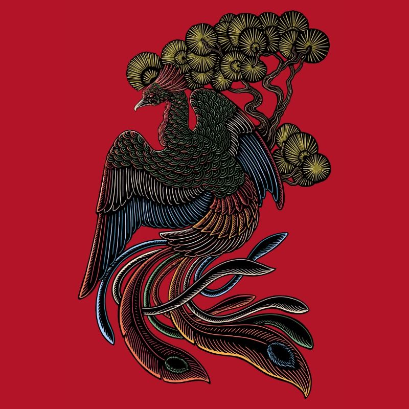 Hōō (鳳凰 Phönix, Phönix oder Phönix) | Yōkai-Serie