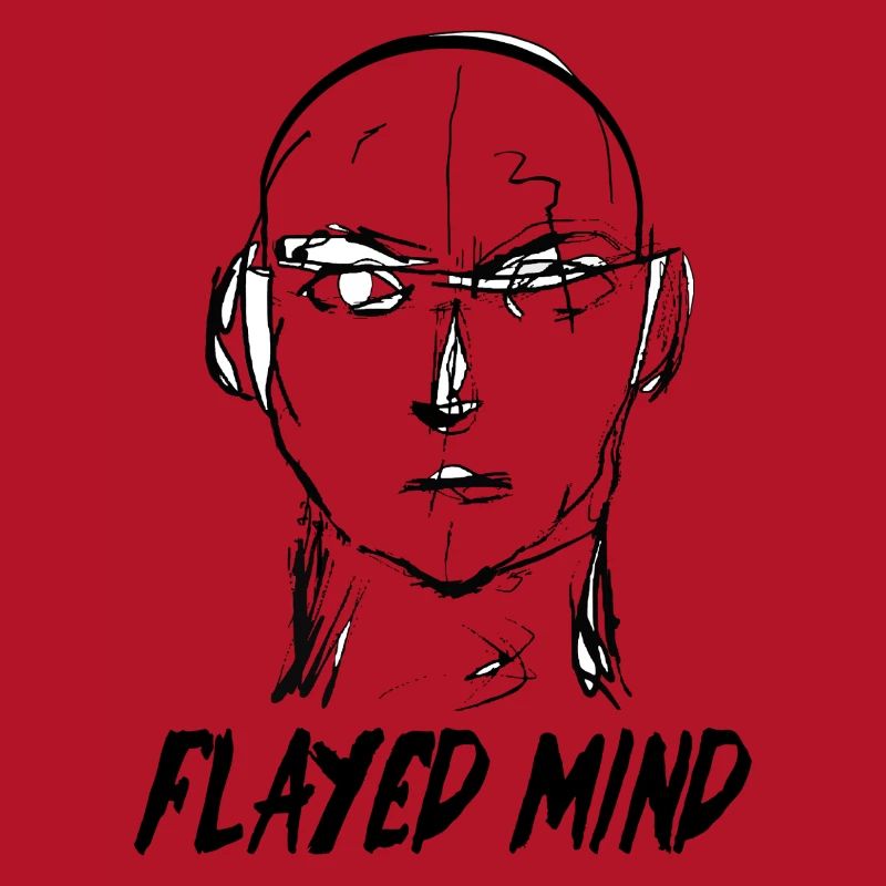 Flayed Mind schwarz