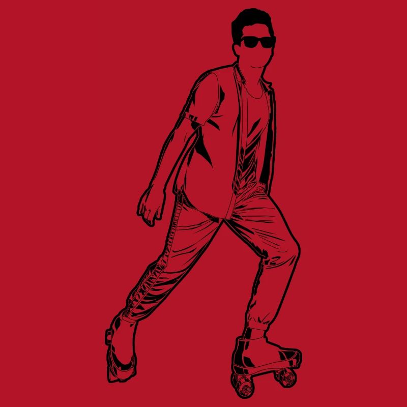 Roller Skater Junge