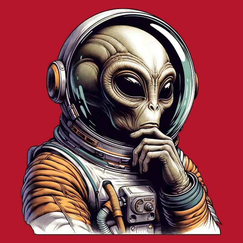 Aventure spatiale d’un cosmonaute extraterrestre