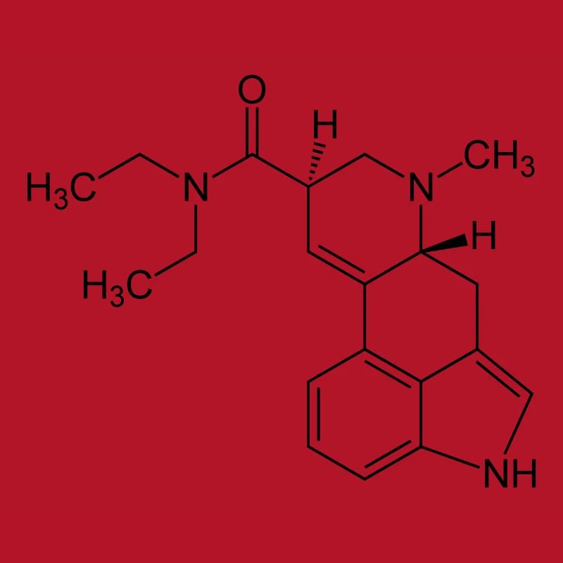 Molécule de LSD