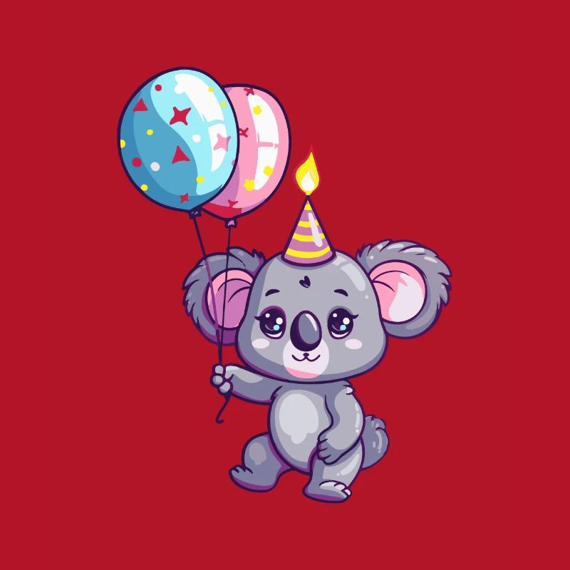 Koala Geburtstag Comic