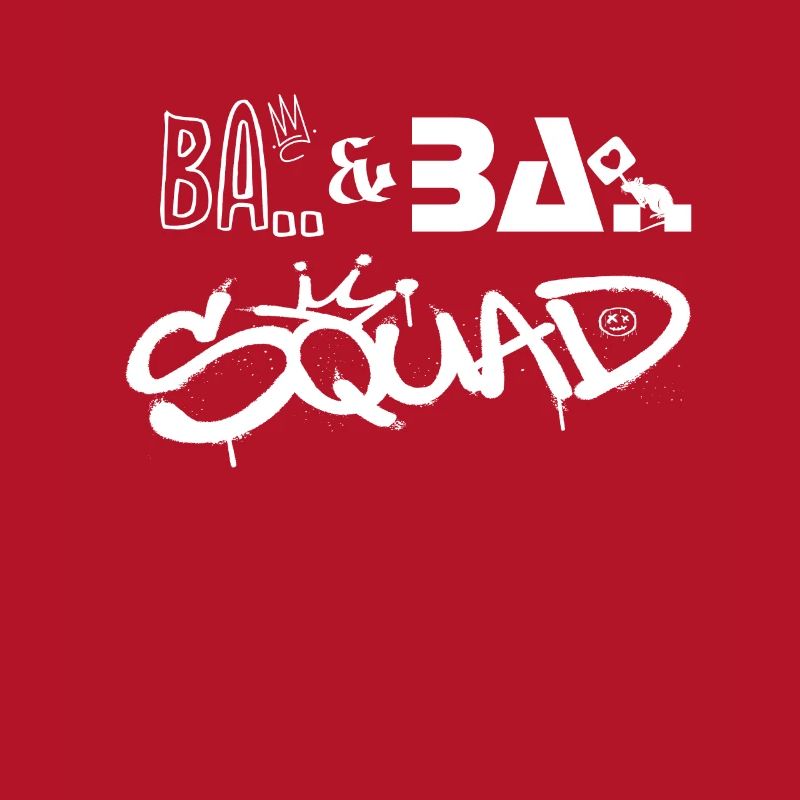 Ba Ba Squad Graffiti Design Wall Art