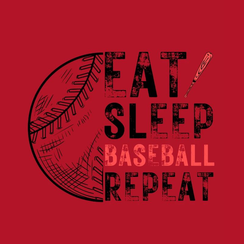 Manger dormir baseball répéter dire