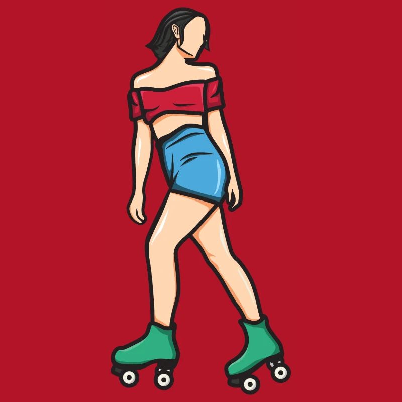 Rollschuh Mädchen