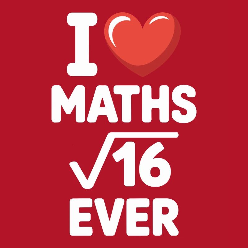 Math J’adore les maths Maths Nerd Professeur de mathématiques