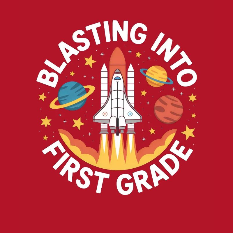 Blasting Hard Into First Grade Back To School
