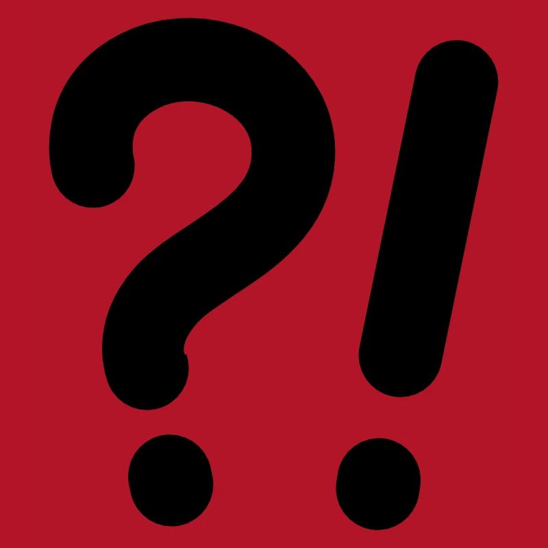 Question marks and exclamation marks