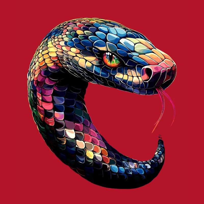 serpent, python, cobra, serpent à sonnettes, serpents