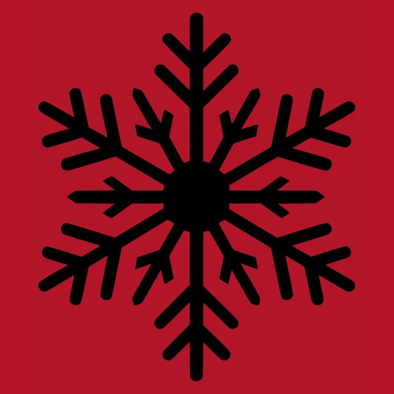 Flocon de neige, cristal de glace, couleur variable