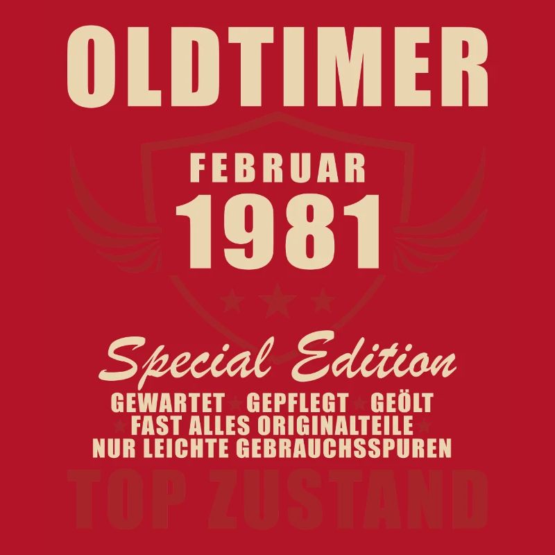 Februar 1981 Geburtstag Oldtimer 1981