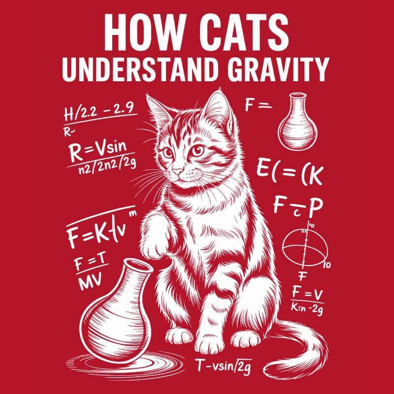 Physics Cats Sayings Math Joke Physics Gift