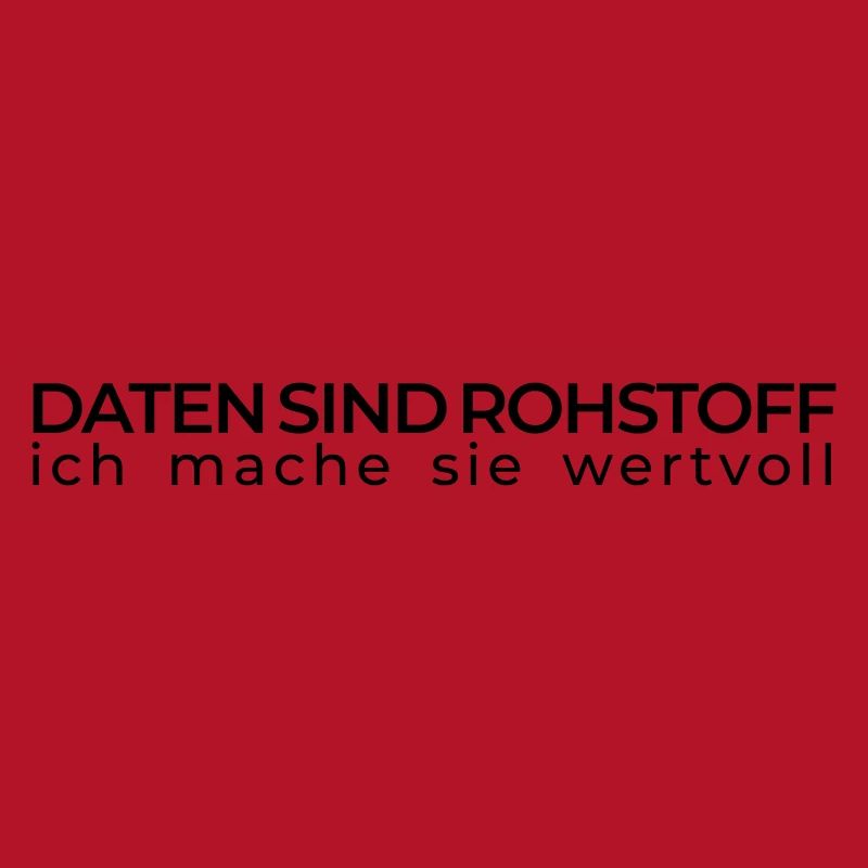 Daten sind Rohstoff – Data Engineer