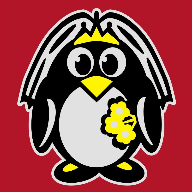 pingouin mariée