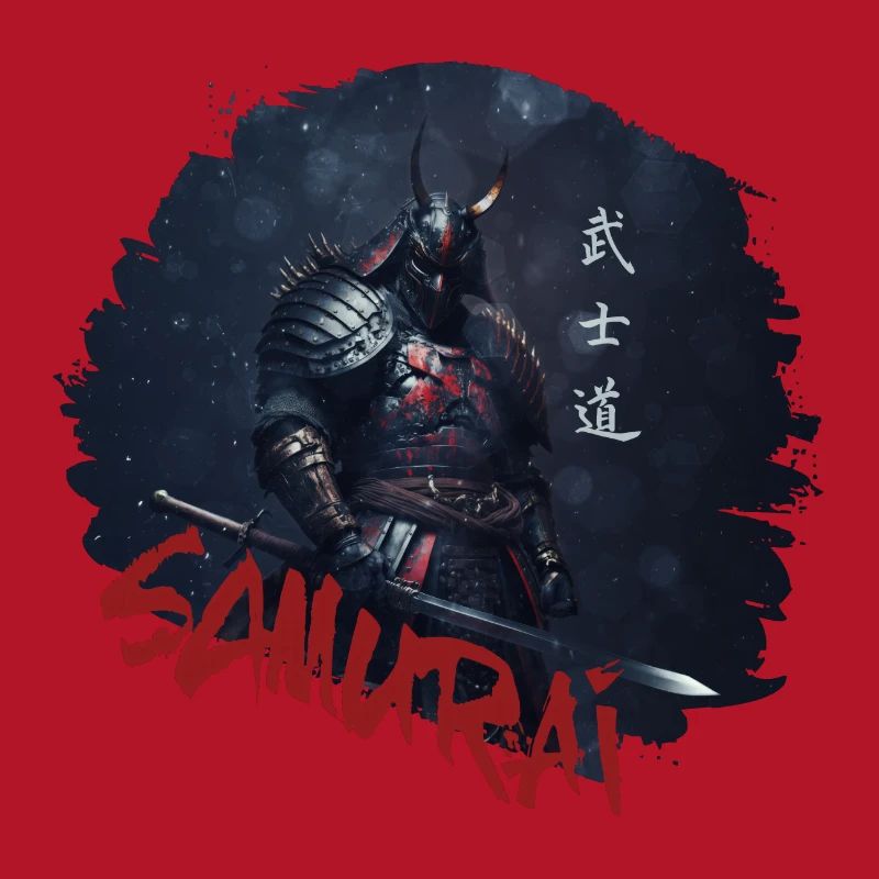Samurai Warrior with Katana