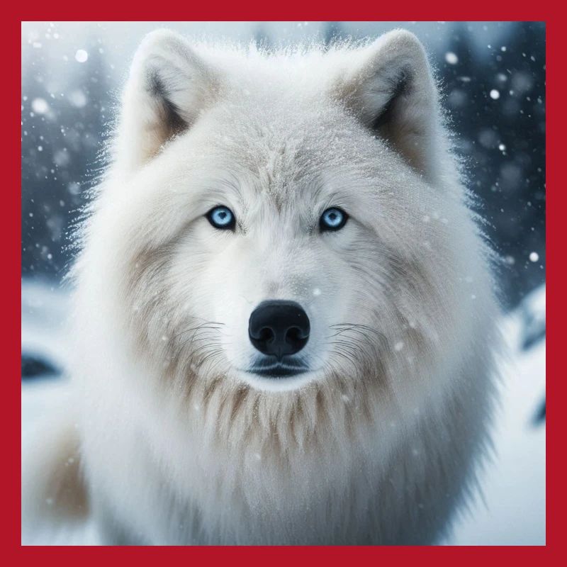 Arktischer Wolf