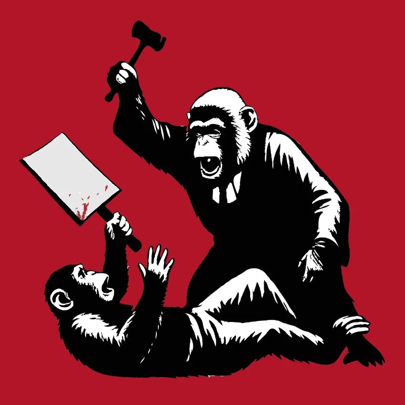 Monkey judge hits protesters