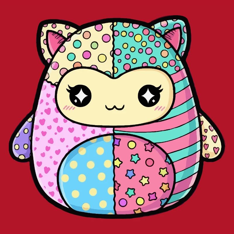Patchwork Kitten Pastellfarben