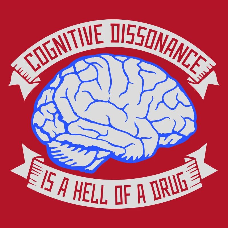 La dissonance cognitive est un sacré dicton.