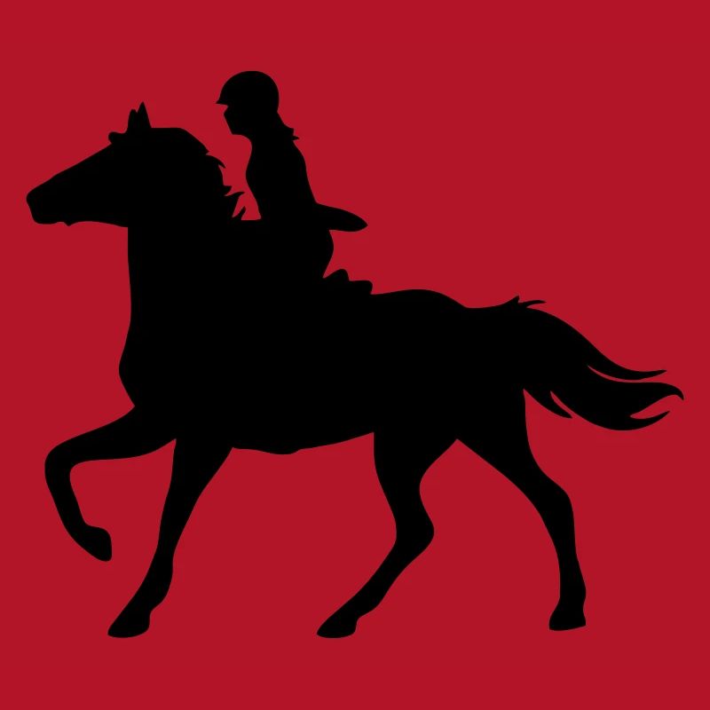 Mädchen mit Pferd