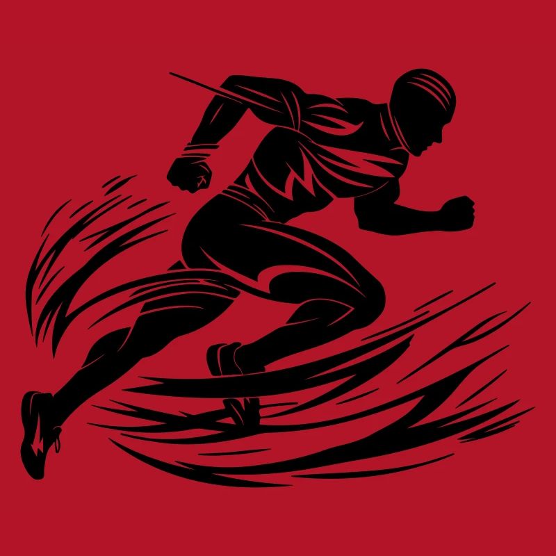 Sprinter in Bewegung