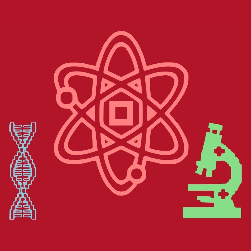 Science Set Atom DNA