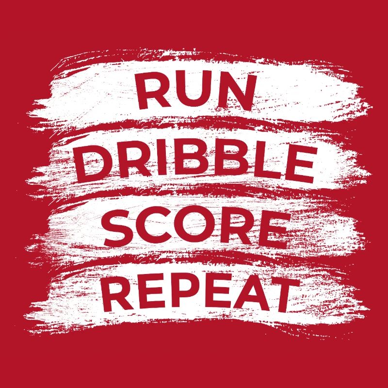 Courir, dribbler, marquer, répéter