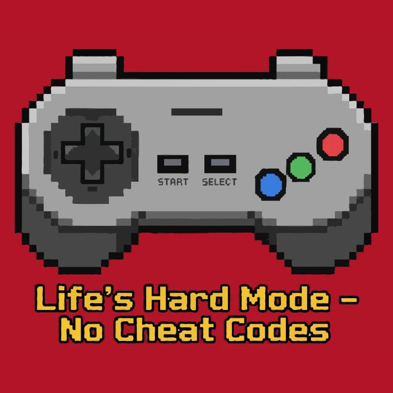 Der harte Modus des Lebens ohne Cheat-Codes