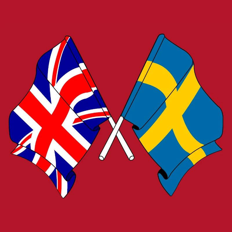 DrapeauAngleterre, drapeau Suède